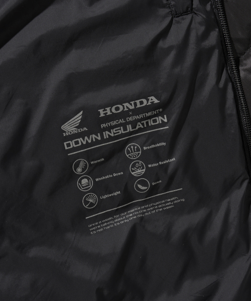 PHYPS MOTORCYCLE(フィップスモーターサイクル)の「H-Tech Storm Shield Parka Black(ダウンジャケット/コート・レディース・その他・SMALL/MEDIUM/LARGE/X-LARGE)」の13枚目の写真