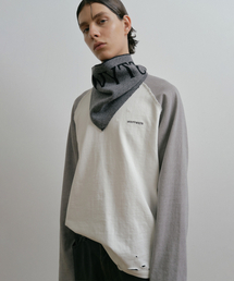 DUSTYWHITE（ダスティーホワイト）の「DUSTYWHITE LAMBSWOOL KNIT NECK SCARF（バンダナ/スカーフ・メンズ）」