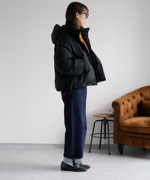 cepo(セポ)の「〈2way〉エアコンパフショートジャケット(ダウンジャケット/コート・レディース・ブラック/グレー・M/L)」の6枚目の写真