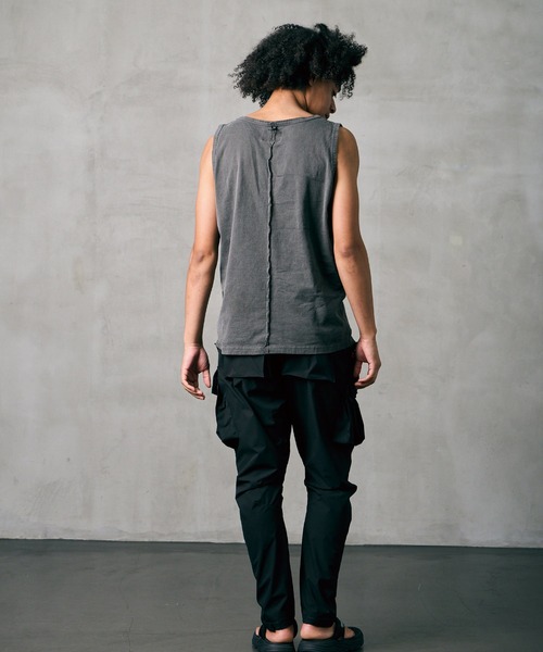 VIRGOwearworks(ヴァルゴウェアワークス)の「VINTAGE PIGMENT TANK(Tシャツ/カットソー・メンズ・ネイビー/オレンジ/ブラック・2/3/4)」の17枚目の写真