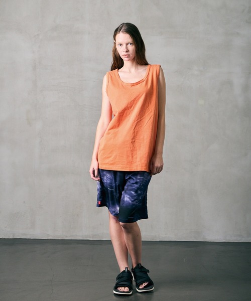 VIRGOwearworks(ヴァルゴウェアワークス)の「VINTAGE PIGMENT TANK(Tシャツ/カットソー・メンズ・ネイビー/オレンジ/ブラック・2/3/4)」の21枚目の写真