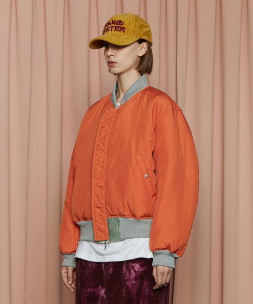 UNALLOYED(アナロイド)の「ピグメント MA-1 ジャンパー / カーキ(ブルゾン・レディース・その他・LARGE/MEDIUM)」の5枚目の写真