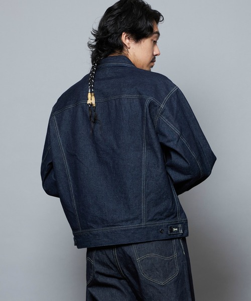 Lee(リー)の「Lee/リー【101周年記念モデル】101 ANNIVERSARY 101-J RIDERS JACKET(デニムジャケット・メンズ・インディゴブルー・X-LARGE/LARGE/MEDIUM/SMALL)」の5枚目の写真
