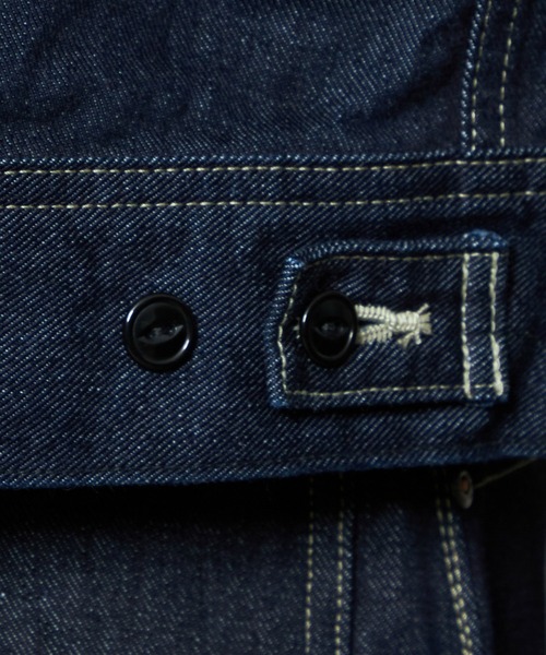 Lee(リー)の「Lee/リー【101周年記念モデル】101 ANNIVERSARY 101-J RIDERS JACKET(デニムジャケット・メンズ・インディゴブルー・X-LARGE/LARGE/MEDIUM/SMALL)」の10枚目の写真