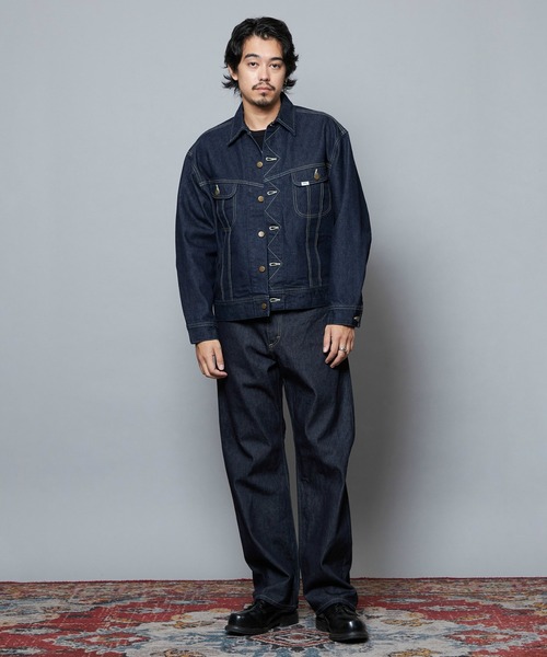 Lee(リー)の「Lee/リー【101周年記念モデル】101 ANNIVERSARY 101-J RIDERS JACKET(デニムジャケット・メンズ・インディゴブルー・X-LARGE/LARGE/MEDIUM/SMALL)」の14枚目の写真