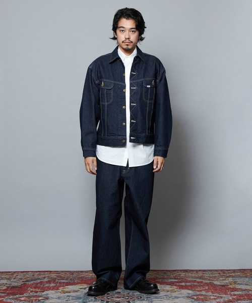 Lee(リー)の「Lee/リー【101周年記念モデル】101 ANNIVERSARY 101-J RIDERS JACKET(デニムジャケット・メンズ・インディゴブルー・X-LARGE/LARGE/MEDIUM/SMALL)」の15枚目の写真
