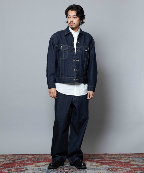 Lee(リー)の「Lee/リー【101周年記念モデル】101 ANNIVERSARY 101-J RIDERS JACKET(デニムジャケット・メンズ・インディゴブルー・X-LARGE/LARGE/MEDIUM/SMALL)」の16枚目の写真