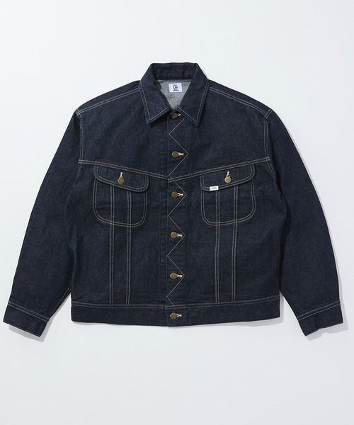 Lee(リー)の「Lee/リー【101周年記念モデル】101 ANNIVERSARY 101-J RIDERS JACKET(デニムジャケット・メンズ・インディゴブルー・X-LARGE/LARGE/MEDIUM/SMALL)」の17枚目の写真