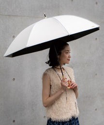Wpc. | 遮光プレーンパイピング 日傘 長傘 Wpc.(長傘)