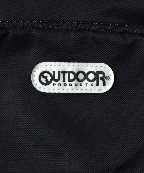OUTDOOR PRODUCTS（アウトドアプロダクツ）の「OUTDOOR PRODUCTS（アウトドアプロダクツ）ラスターツイル ナイロンデイパック 16L/レディース ママバッグ（バックパック/リュック・レディース・ベージュ/ブラック・FREE）」の4枚目の写真