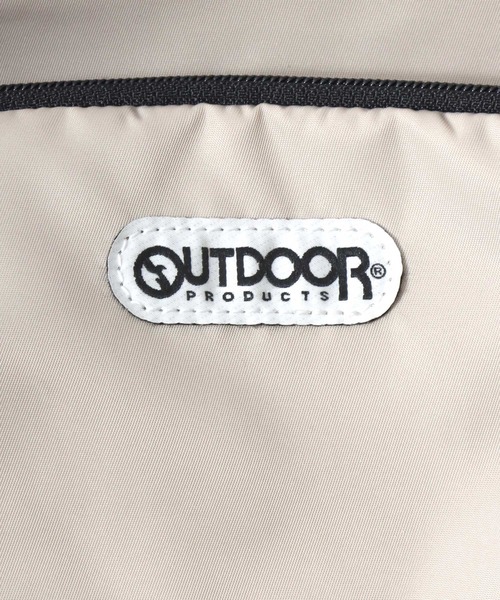 OUTDOOR PRODUCTS（アウトドアプロダクツ）の「OUTDOOR PRODUCTS（アウトドアプロダクツ）ラスターツイル ナイロンデイパック 16L/レディース ママバッグ（バックパック/リュック・レディース・ベージュ/ブラック・FREE）」の6枚目の写真