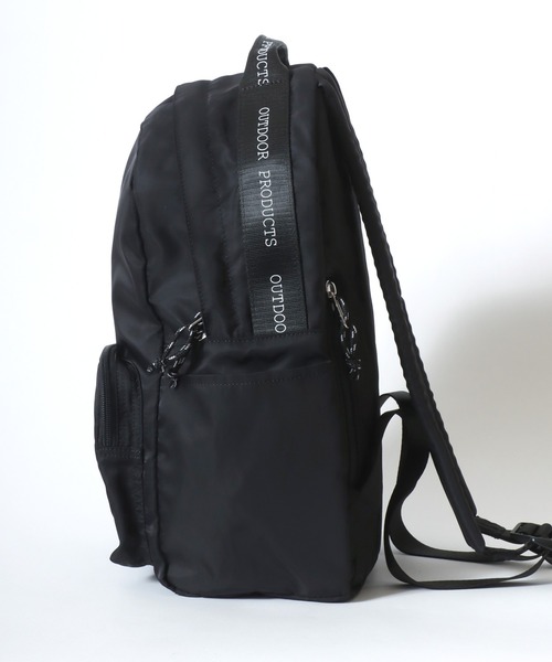 OUTDOOR PRODUCTS（アウトドアプロダクツ）の「OUTDOOR PRODUCTS（アウトドアプロダクツ）ラスターツイル ナイロンデイパック 16L/レディース ママバッグ（バックパック/リュック・レディース・ベージュ/ブラック・FREE）」の7枚目の写真