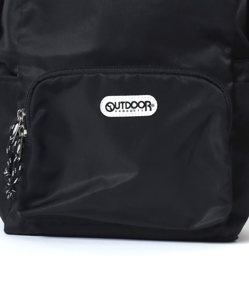 OUTDOOR PRODUCTS（アウトドアプロダクツ）の「OUTDOOR PRODUCTS（アウトドアプロダクツ）ラスターツイル ナイロンデイパック 16L/レディース ママバッグ（バックパック/リュック・レディース・ベージュ/ブラック・FREE）」の21枚目の写真