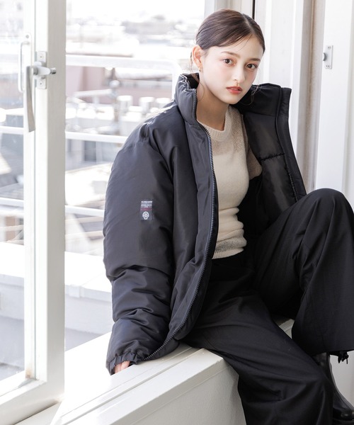 Dita Muaj.(ディータムアージュ)の「【U.S.POLO ASSN.】【ユニセックス】オーバーサイズ中綿ダウンジャケット(ダウンジャケット/コート・レディース・モカ/ブラック/アイボリー・FREE)」の19枚目の写真