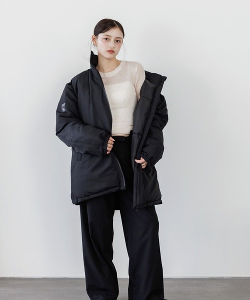 Dita Muaj.(ディータムアージュ)の「【U.S.POLO ASSN.】【ユニセックス】オーバーサイズ中綿ダウンジャケット(ダウンジャケット/コート・レディース・モカ/ブラック/アイボリー・FREE)」の17枚目の写真