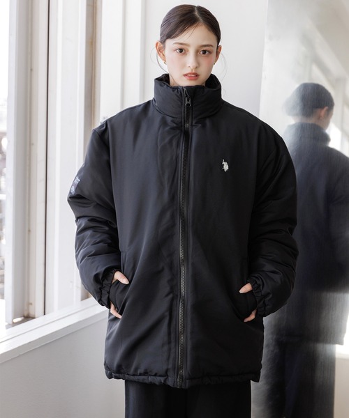 Dita Muaj.(ディータムアージュ)の「【U.S.POLO ASSN.】【ユニセックス】オーバーサイズ中綿ダウンジャケット(ダウンジャケット/コート・レディース・モカ/ブラック/アイボリー・FREE)」の18枚目の写真