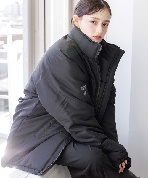 Dita Muaj.(ディータムアージュ)の「【U.S.POLO ASSN.】【ユニセックス】オーバーサイズ中綿ダウンジャケット(ダウンジャケット/コート・レディース・モカ/ブラック/アイボリー・FREE)」の9枚目の写真