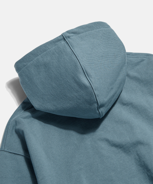 ESPIONAGE（エスピオナジ）の「Expl. Trout Logo Heavyweight Hoodie Vintage Blue（パーカー・メンズ・その他・MEDIUM/LARGE/X-LARGE）」の8枚目の写真