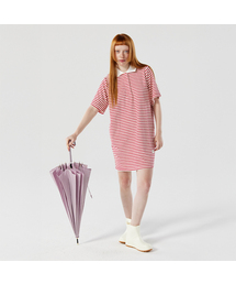 RMRN（アルエームアルエヌ）の「R STRIPE TERRY ONEPIECE（ワンピース）」