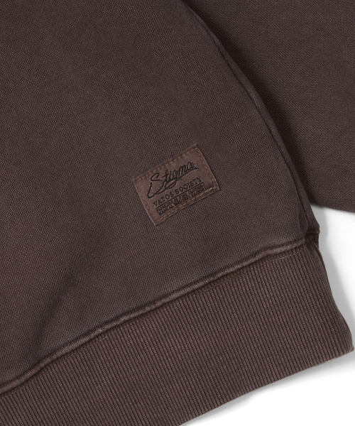 STIGMA（スティグマ）の「PIGMENT ML CREWNECK BROWN（スウェット・メンズ・その他・LARGE/X-LARGE/MEDIUM）」の6枚目の写真