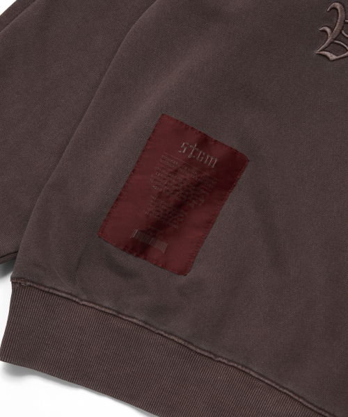 STIGMA（スティグマ）の「PIGMENT ML CREWNECK BROWN（スウェット・メンズ・その他・LARGE/X-LARGE/MEDIUM）」の9枚目の写真