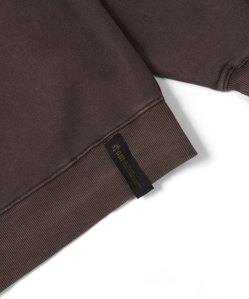 STIGMA（スティグマ）の「PIGMENT ML CREWNECK BROWN（スウェット・メンズ・その他・LARGE/X-LARGE/MEDIUM）」の10枚目の写真