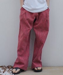 CAMEL WORK（キャメルワーク）の「リネンコットンウォッシングパンツ（レッド）（その他パンツ）」