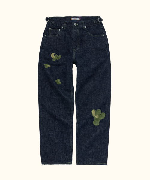 COTTE(コッテ)の「キャクタスガーデン デニムパンツ(インディゴ)(デニムパンツ・レディース・その他・size3/size2/size1)」の1枚目の写真