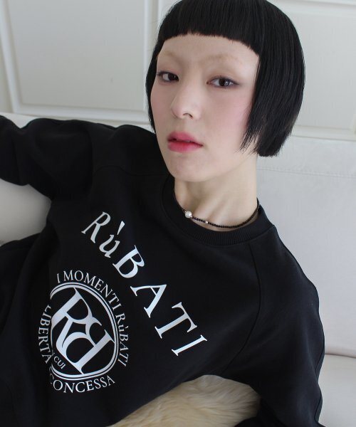 RUBATI(ルバティ)の「アークルバティスウェットシャツ(ブラック)(スウェット・レディース・その他・size2/size1)」の2枚目の写真