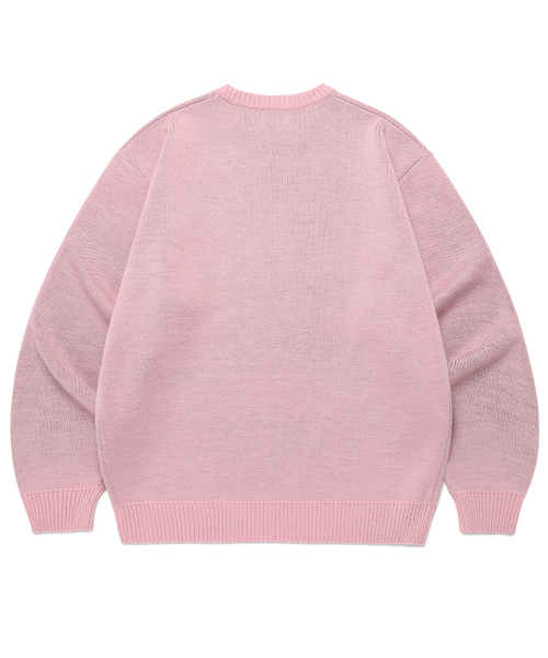 Cavish（カビシ）の「MEGA CYCLONE KNIT SWEATER PINK(CV2EFUK601A)（ニット/セーター・レディース・ピンク・SMALL/MEDIUM/LARGE）」の2枚目の写真