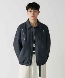 NOUN（ノウン）の「zipper jacket (charcoal)（MA-1）」