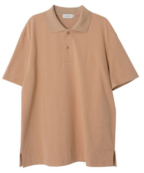 MYL 半袖ポロTシャツ_スキンベージュ