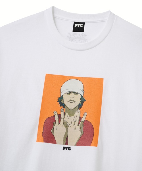 FTC（エフティーシー）の「FTC x SAMURAI CHAMPLOO |    MUGEN TEE（Tシャツ/カットソー・メンズ・ホワイト/ブラック・MEDIUM/LARGE/SMALL/X-LARGE）」の6枚目の写真