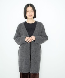 Idnes ロングニットカーディガン