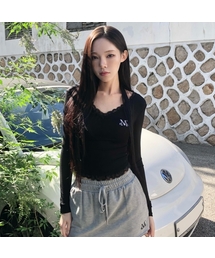 サニアレースVネック長袖Tシャツ(6色)