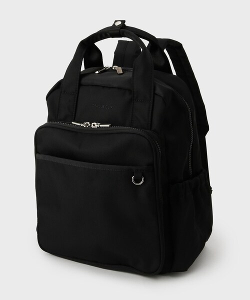 OPAQUE.CLIP（オペークドットクリップ）の「フロントポケットデザインリュック【2WAY／マルチポケット】（バックパック/リュック・レディース・ベージュ/グレー/ブラック・00）」の11枚目の写真