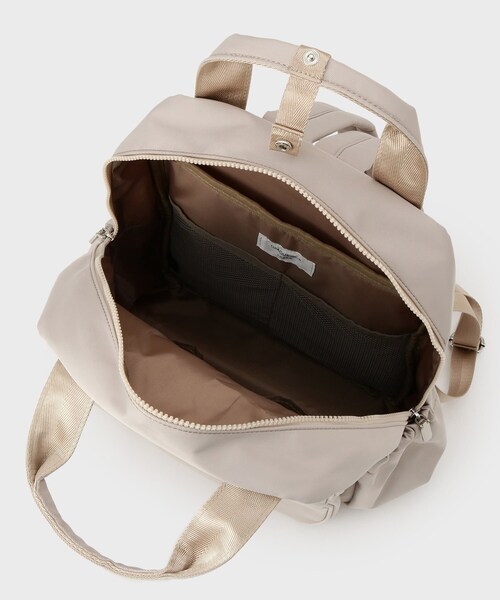 OPAQUE.CLIP（オペークドットクリップ）の「フロントポケットデザインリュック【2WAY／マルチポケット】（バックパック/リュック・レディース・ベージュ/グレー/ブラック・00）」の17枚目の写真