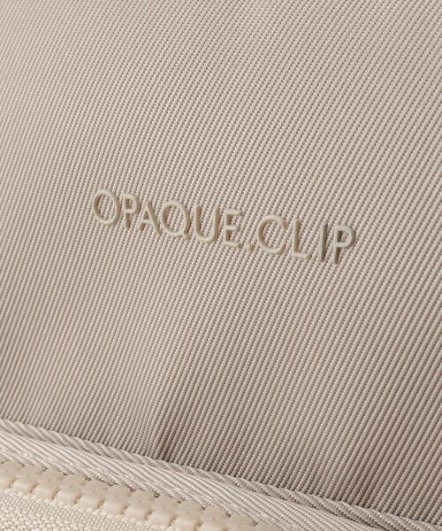 OPAQUE.CLIP(オペークドットクリップ)の「【14ポケット/A4対応/2WAY】フロントポケットデザインリュック(バックパック/リュック・レディース・ベージュ/グレー/ブラック・00)」の4枚目の写真