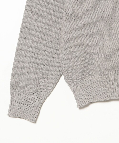 BEAMS PLUS(ビームスプラス)の「Pique Polo 7G(ポロシャツ・メンズ・グレー/ホワイト/ネイビー・SMALL/LARGE/X-LARGE/MEDIUM)」の22枚目の写真