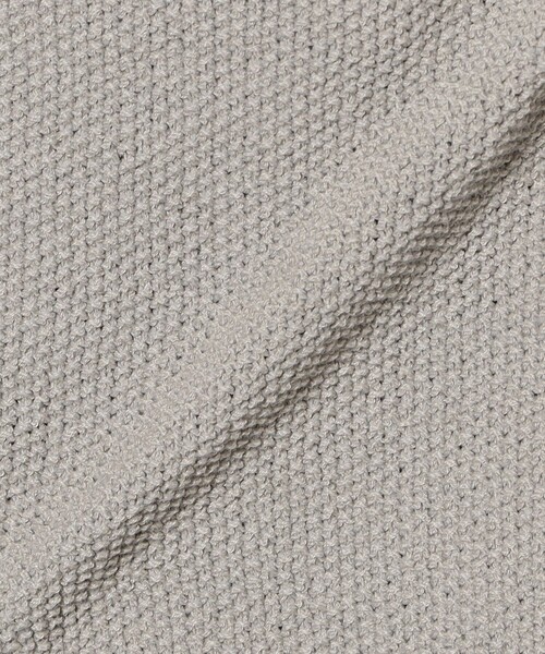 BEAMS PLUS(ビームスプラス)の「Pique Polo 7G(ポロシャツ・メンズ・グレー/ホワイト/ネイビー・SMALL/LARGE/X-LARGE/MEDIUM)」の5枚目の写真