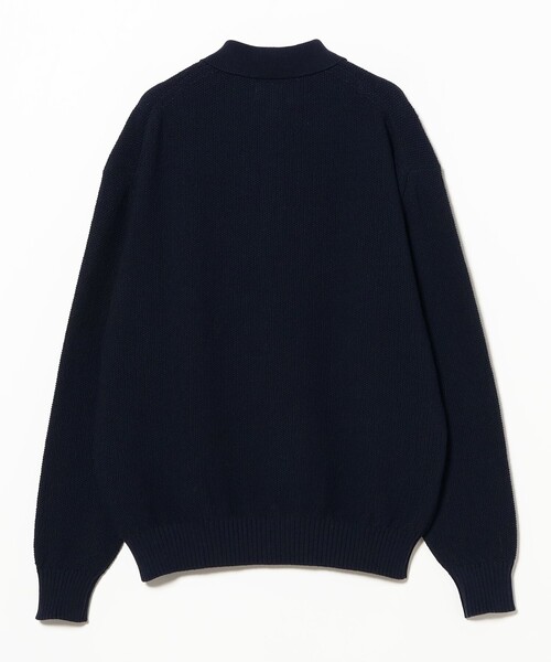 BEAMS PLUS(ビームスプラス)の「Pique Polo 7G(ポロシャツ・メンズ・グレー/ホワイト/ネイビー・SMALL/LARGE/X-LARGE/MEDIUM)」の10枚目の写真