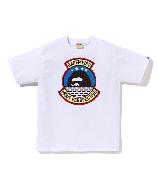 A BATHING APE(アベイシングエイプ)の「BAPEMPIRE LOGO TEE(Tシャツ/カットソー・メンズ・ブラック/ホワイト・MEDIUM/X-LARGE/XX-LARGE/LARGE/XXX-LARGE/SMALL)」の1枚目の写真