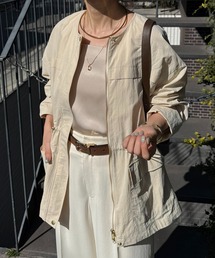 COLLAGE GALLARDAGALANTE（コラージュガリャルダガランテ）の「アンツイストタフタジャケット（ブルゾン）」