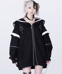 TRAVAS TOKYO（トラバス トウキョウ）の「『TRAVAS TOKYO/トラバス トーキョー』セーラーカラーZIPブルゾン（その他アウター）」