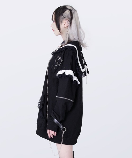 TRAVAS TOKYO/トラバス トーキョー』セーラーカラーZIPブルゾン