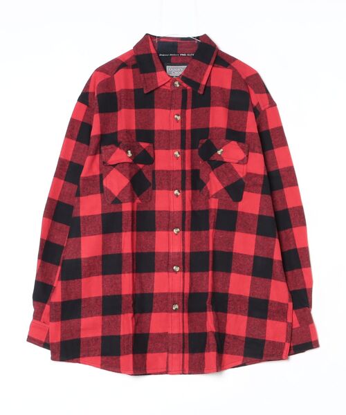INNOCENT(イノセント)の「【T14】【GUIDE’S CHOICE/ガイド チョイス】BUFFALO PLAID SHIRTS(シャツ/ブラウス・メンズ・レッド/ブルー・XX-LARGE/X-LARGE)」の1枚目の写真