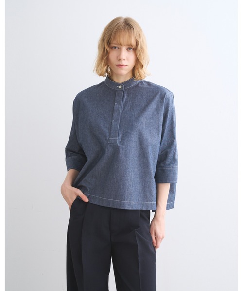 Traditional Weatherwear(トラディショナルウェザーウェア)の「BARNET(シャツ/ブラウス・レディース・ワンウォッシュ・S/XS)」の2枚目の写真