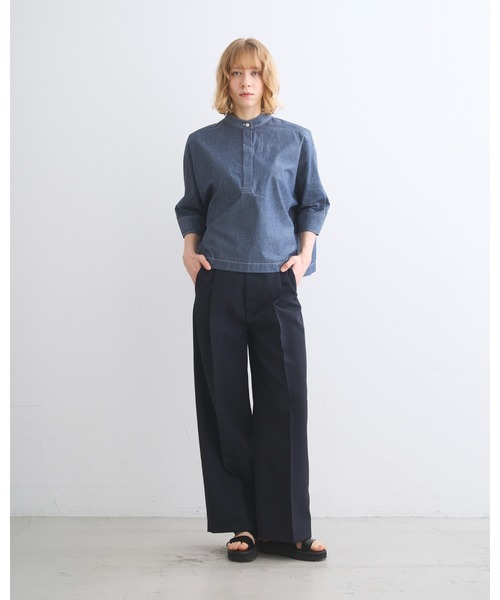 Traditional Weatherwear(トラディショナルウェザーウェア)の「BARNET(シャツ/ブラウス・レディース・ワンウォッシュ・S/XS)」の3枚目の写真