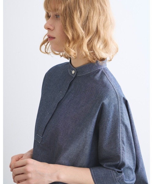 Traditional Weatherwear(トラディショナルウェザーウェア)の「BARNET(シャツ/ブラウス・レディース・ワンウォッシュ・S/XS)」の6枚目の写真