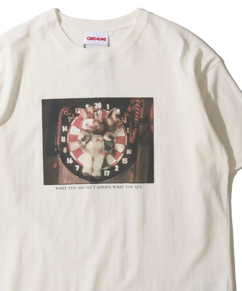 ADPOSION(アドポーション)の「【Gremlins / グレムリン】フォトプリント クルーネックTシャツ(Tシャツ/カットソー・レディース・ピンク/ホワイト/チャコールグレー・X-LARGE/LARGE/MEDIUM)」の2枚目の写真
